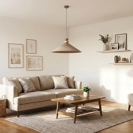 Lampa Olivo 1L Mokka Emibig