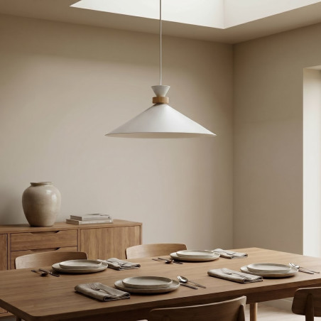 Lampa Olivo 1L White Emibig