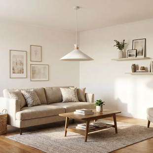Lampa Olivo 1L White Emibig