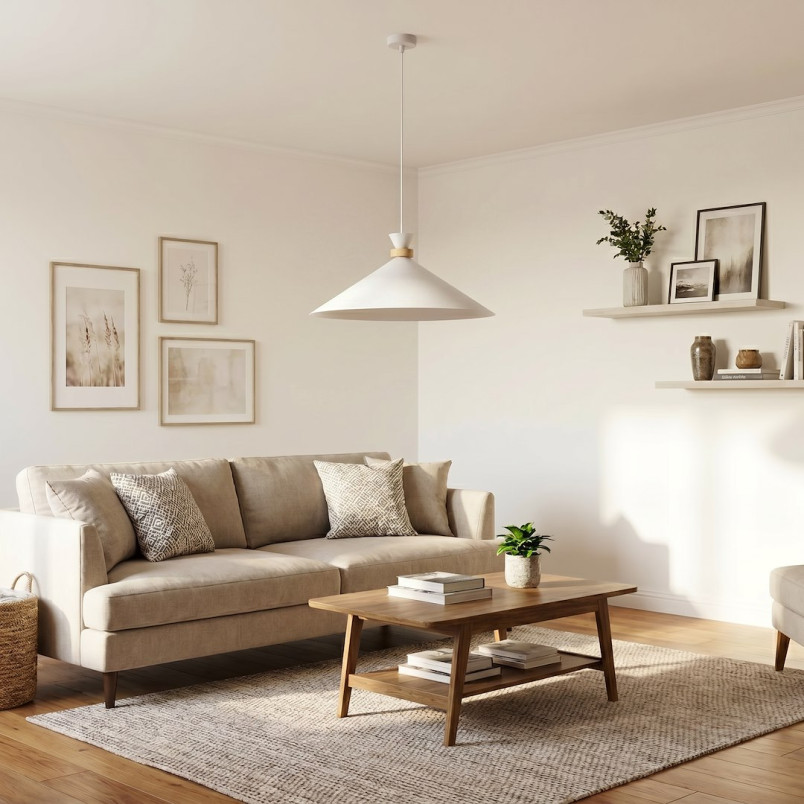 Lampa Olivo 1L White Emibig