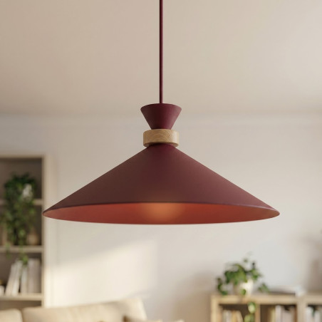 Lampa Olivo 1M Burgundy Emibig