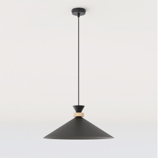 Lampa Olivo 1M Black Emibig