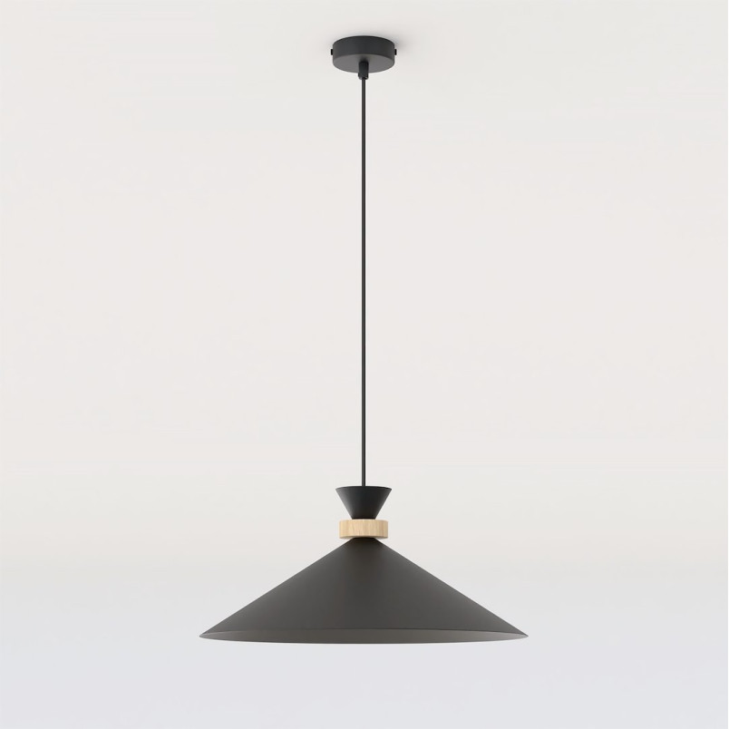 Lampa Olivo 1M Black Emibig