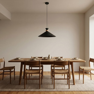 Lampa Olivo 1M Black Emibig