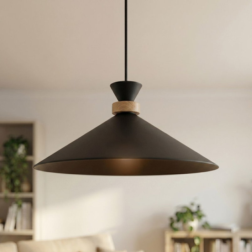 Lampa Olivo 1M Black Emibig