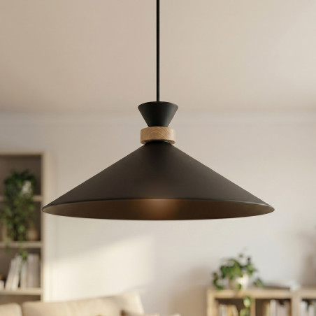 Lampa Olivo 1M Black Emibig