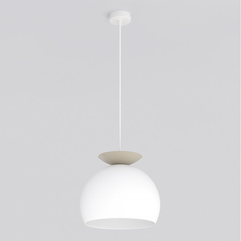 Lampa Geo 1 White Mokka Emibig