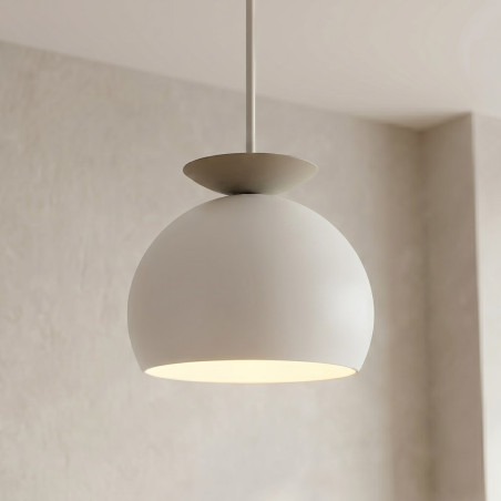 Lampa Geo 1 White Mokka Emibig