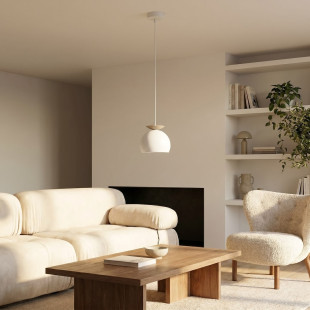 Lampa Geo 1 White Mokka Emibig