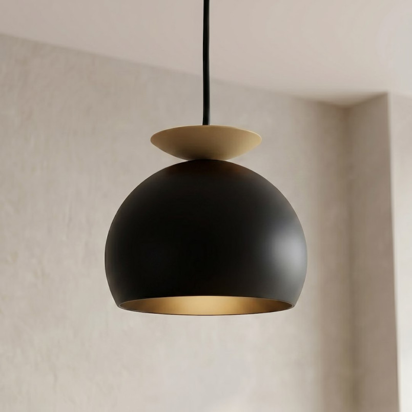 Lampa Geo 1 Black Mokka Emibig