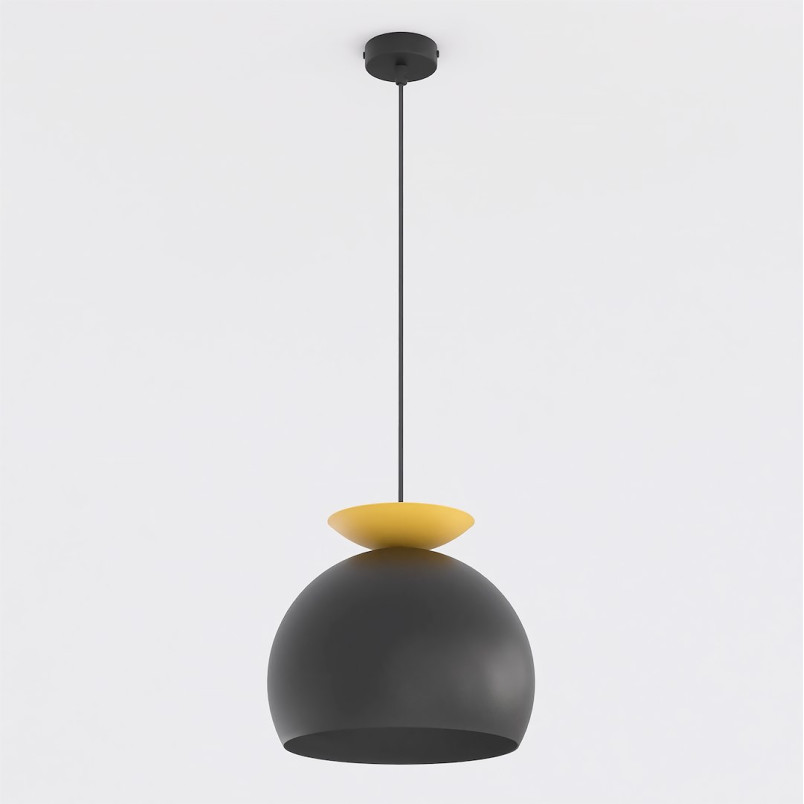 Lampa Geo 1 Black Orange Emibig