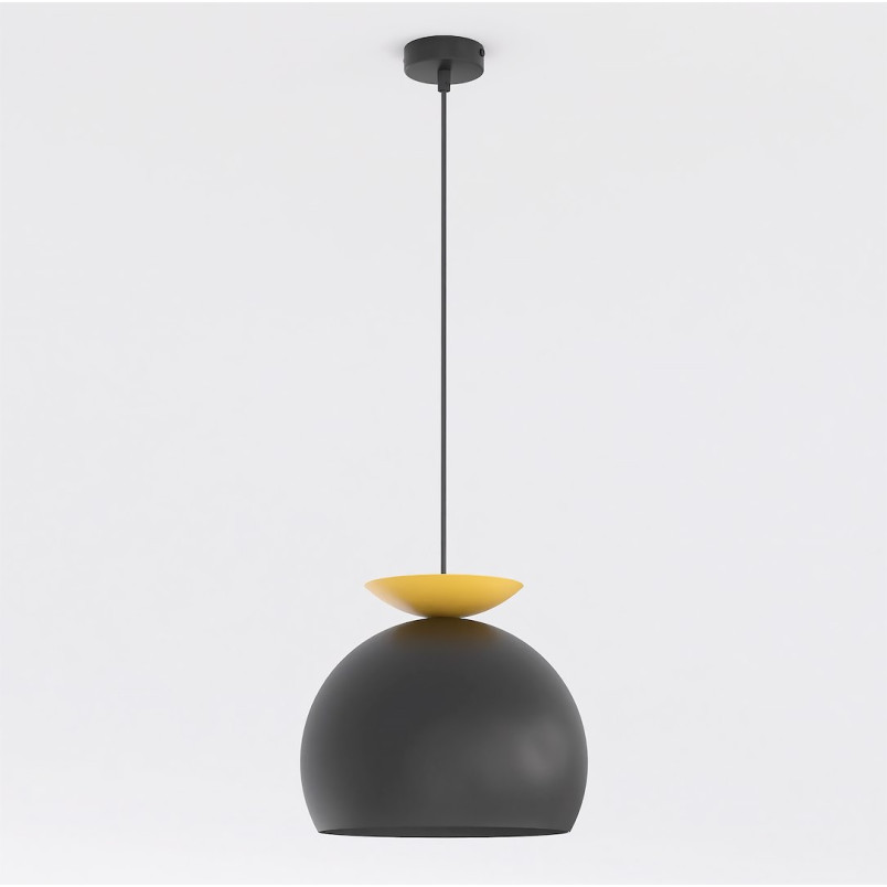 Lampa Geo 1 Black Orange Emibig
