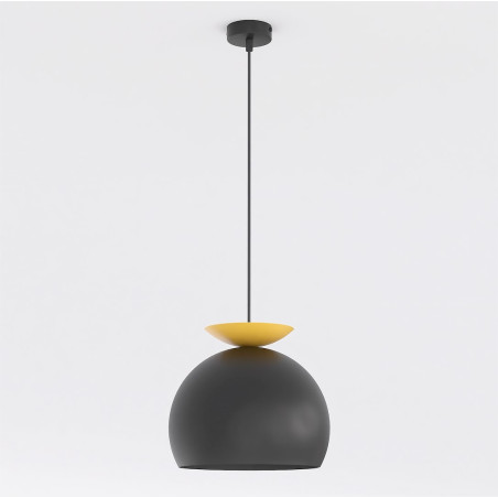 Lampa Geo 1 Black Orange Emibig