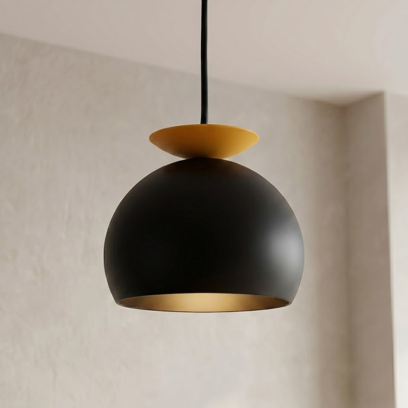 Lampa Geo 1 Black Orange Emibig