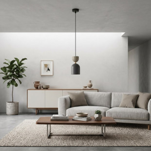 Lampa Gaudi 1 Black Mokka Emibig