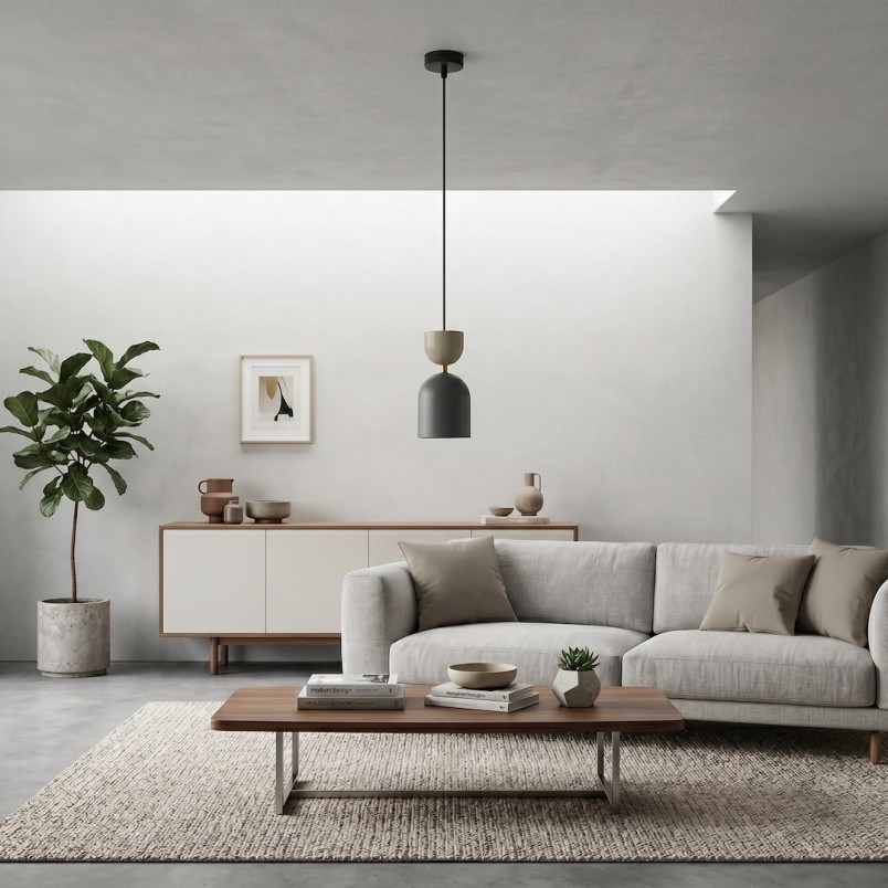 Lampa Gaudi 1 Black Mokka Emibig