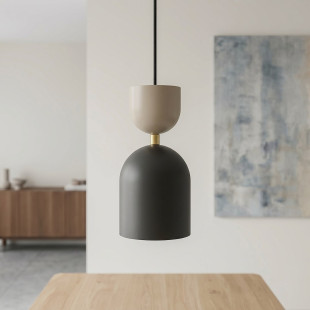 Lampa Gaudi 1 Black Mokka Emibig