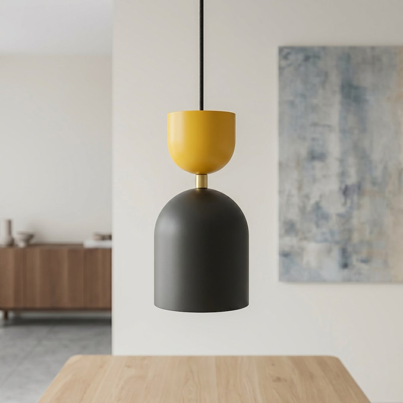 Lampa Gaudi 1 Black Orange Emibig