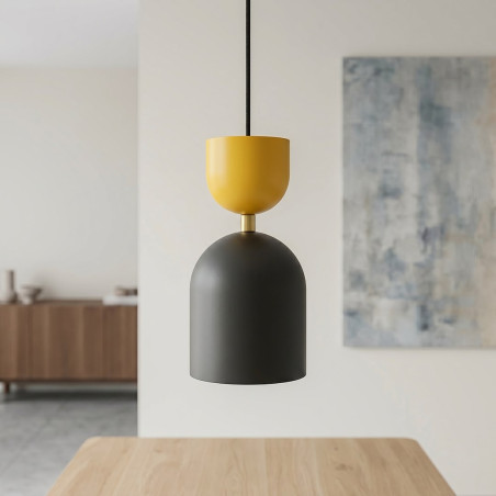 Lampa Gaudi 1 Black Orange Emibig