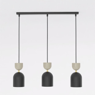 Lampa Gaudi 3 Black Mokka Emibig