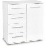 Komoda Lima KM-2 biała Halmar | Nowoczesny design i funkcjonalność