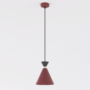 Lampa Klever 1 Burgundy Black Emibig