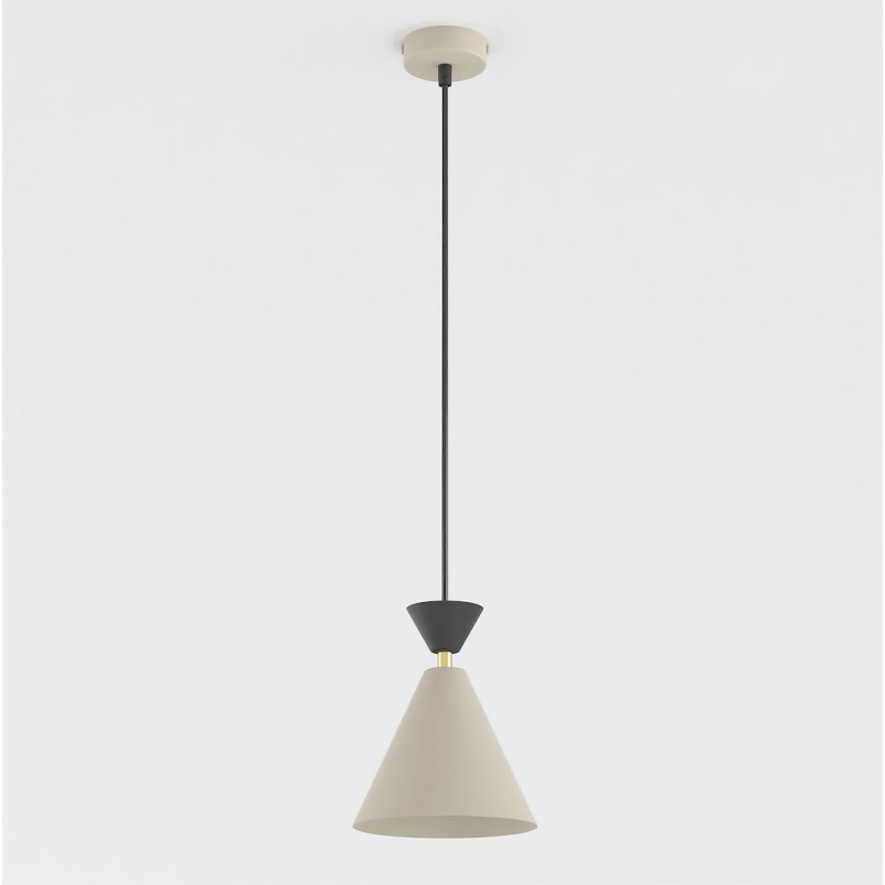 Lampa Klever 1 Mokka Black Emibig