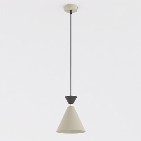 Lampa Klever 1 Mokka Black Emibig