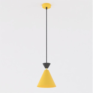 Lampa Klever 1 Orange Black Emibig