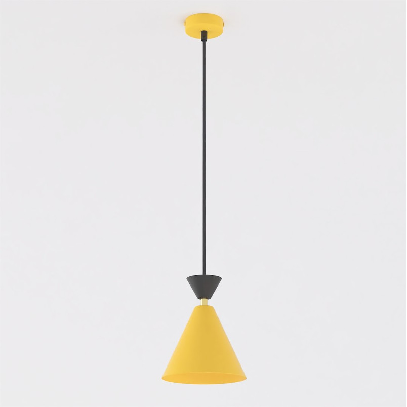 Lampa Klever 1 Orange Black Emibig