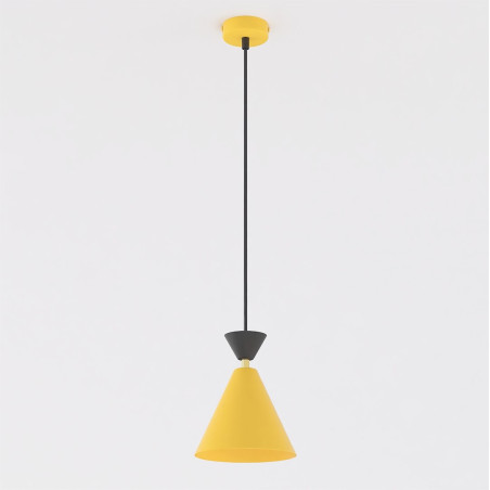 Lampa Klever 1 Orange Black Emibig