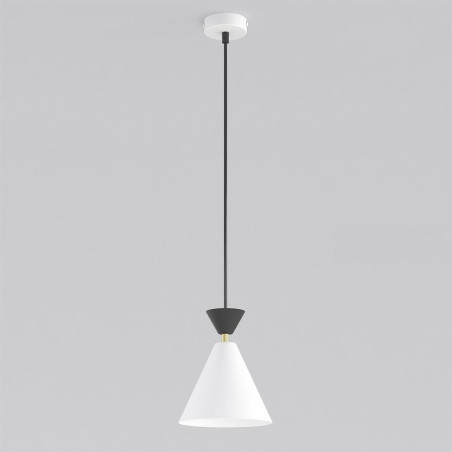 Lampa Klever 1 White Black Emibig