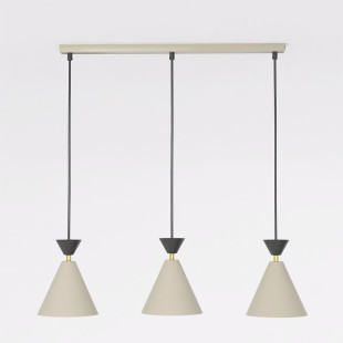 Lampa Klever 3 Mokka Black Emibig