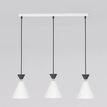 Lampa Klever 3 White Black Emibig