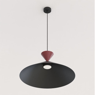Lampa Ralf 1L Bl Burgundy Emibig