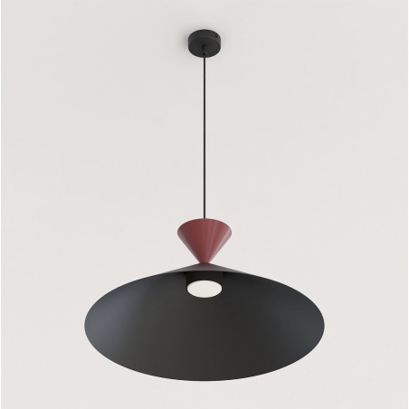 Lampa Ralf 1L Bl Burgundy Emibig