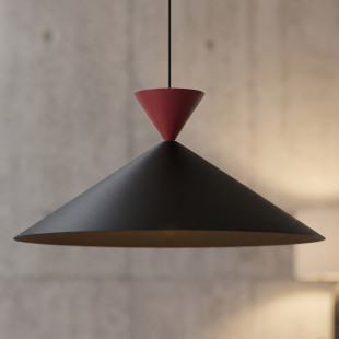 Lampa Ralf 1L Bl Burgundy Emibig
