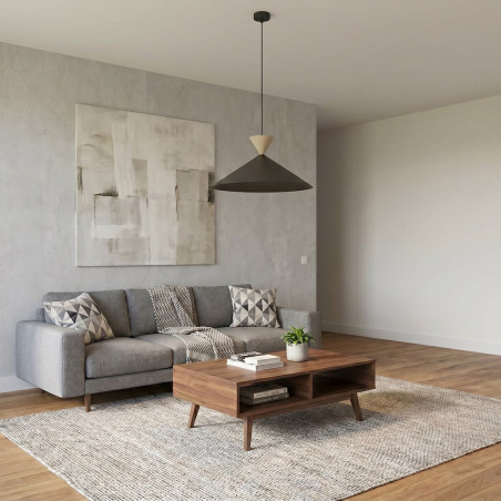 Lampa Ralf 1L Bl Mokka Emibig