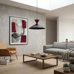 Lampa Ralf 1M Bl Burgundy Emibig