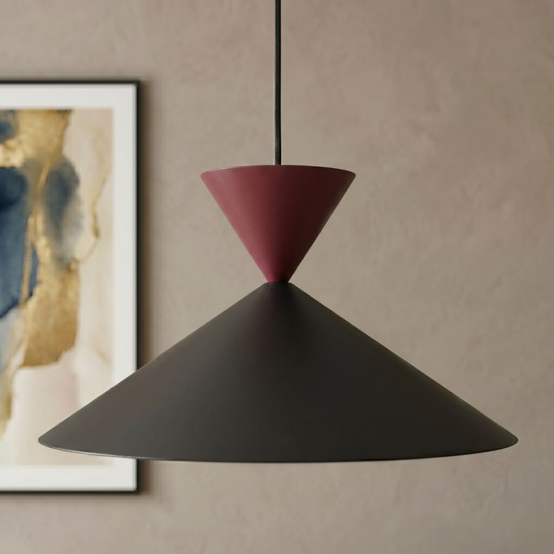 Lampa Ralf 1M Bl Burgundy Emibig