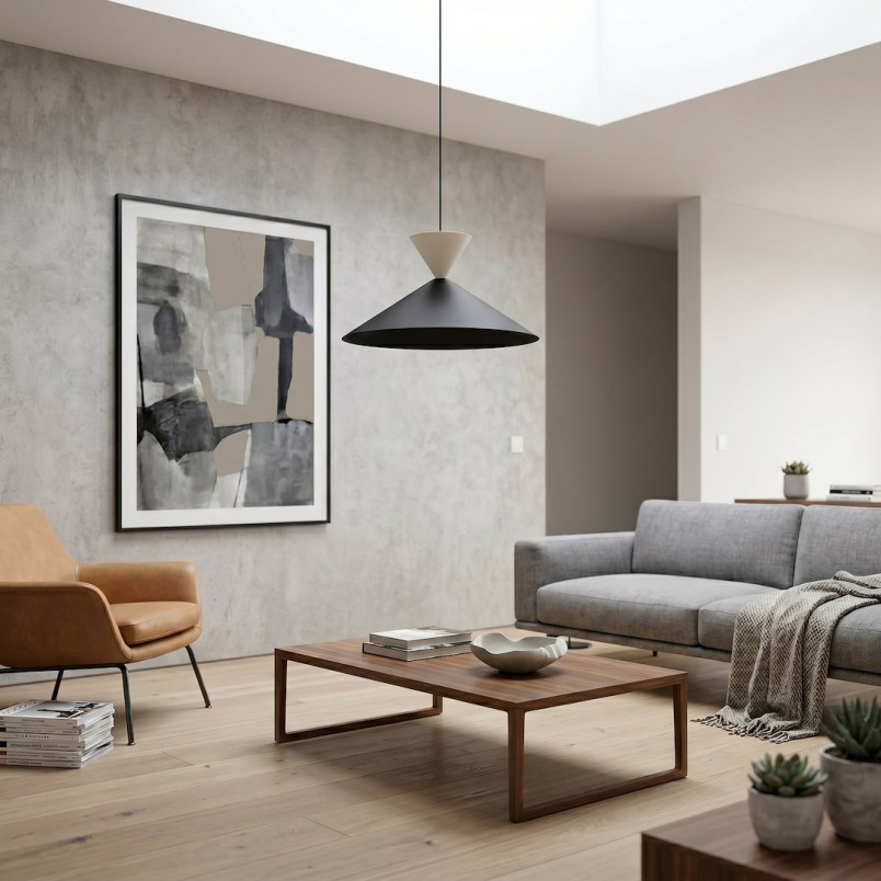 Lampa Ralf 1M Bl Mokka Emibig