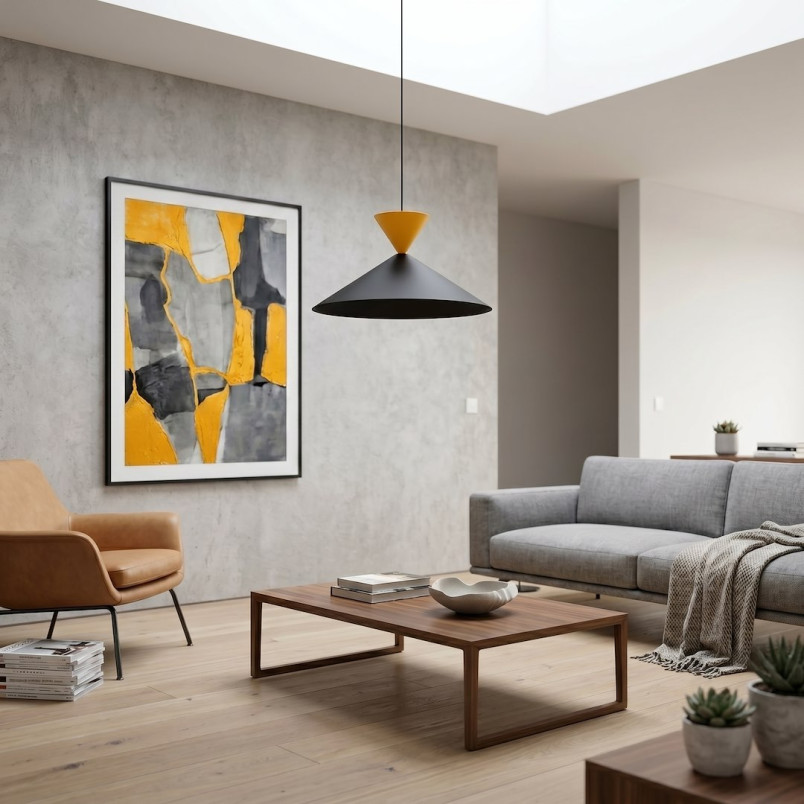 Lampa Ralf 1M Bl Orange Emibig