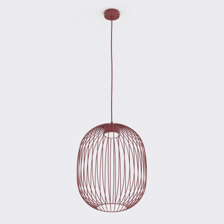 Lampa Mantra 1 Burgundy Emibig
