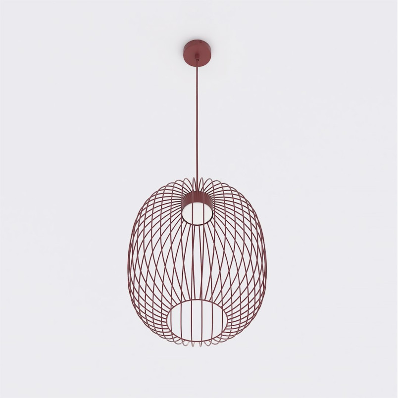 Lampa Mantra 1 Burgundy Emibig