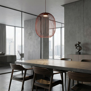 Lampa Mantra 1 Burgundy Emibig