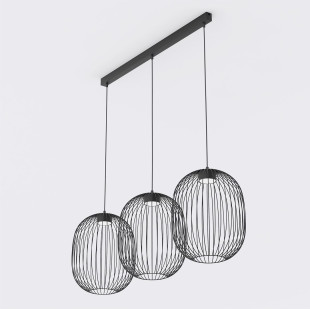 Lampa Mantra 3 Black Emibig