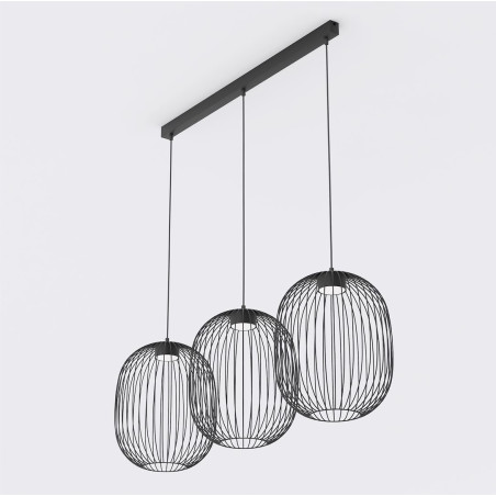 Lampa Mantra 3 Black Emibig