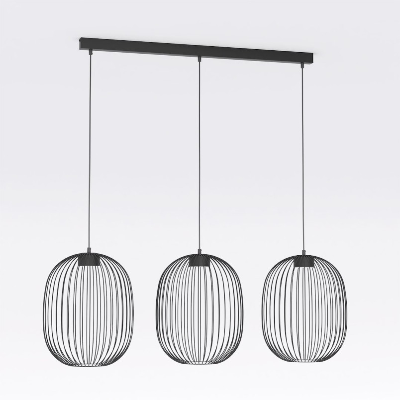Lampa Mantra 3 Black Emibig