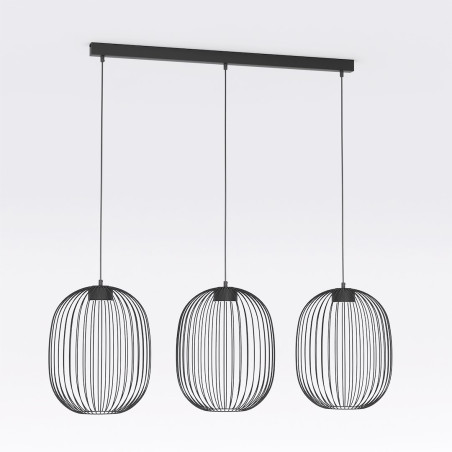 Lampa Mantra 3 Black Emibig