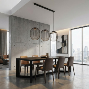 Lampa Mantra 3 Black Emibig
